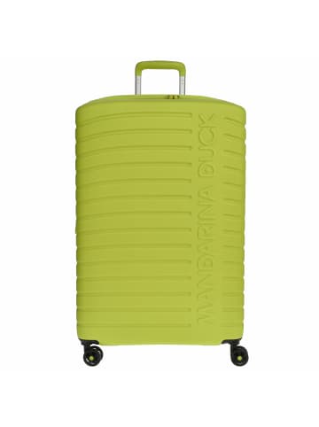 Mandarina Duck Flyduck - 4-Rollen-Trolley 75 cm erw. (blanc) in bergamotto