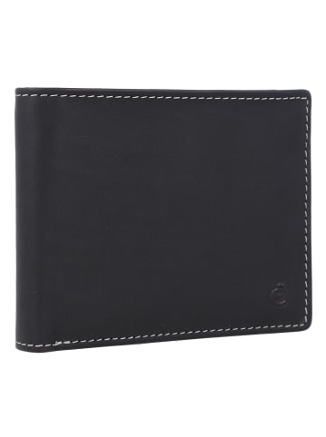 Esquire Dallas Geldbörse RFID Leder 12 cm schwarz