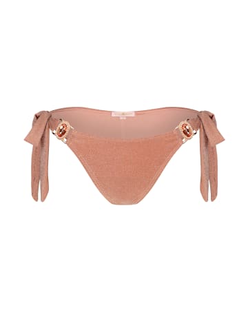 Moda Minx Bikini Hose Lumiere Amour in Soft Peach