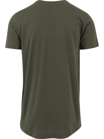 Urban Classics Urban Classics Herren Shaped Long Tee in olive