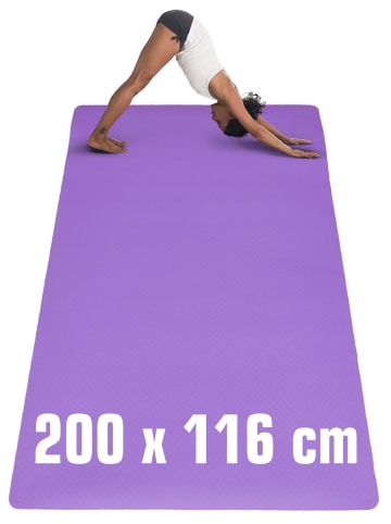 eyepower XXL Fitnessmatte Eris in Aubergine