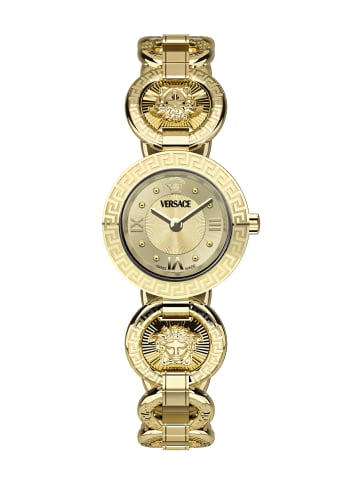 Versace Analoguhr für Damen in gold