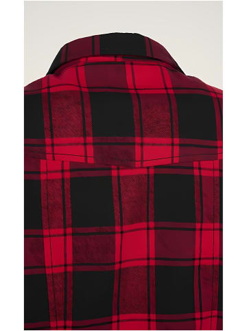 Brandit Hemd "Women Gracey Longshirt Sleeveless" in Rot