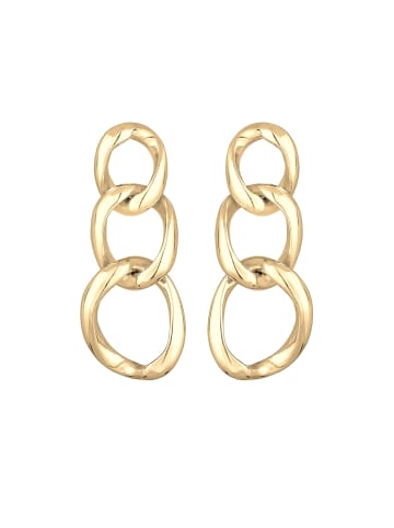 Elli Ohrringe 925 Sterling Silber Geo in Gold