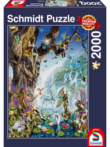 Schmidt Spiele Im Tal der Wasserfeen | Puzzle Standard 2.000 Teile