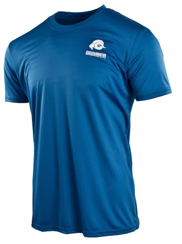 GUGGEN MOUNTAIN Funktionsshirt Uni in Blau