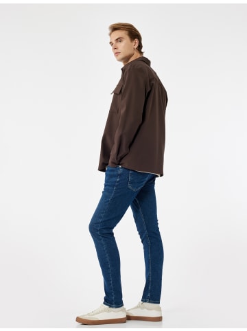 KOTON HOSEN in Mittel Indigo