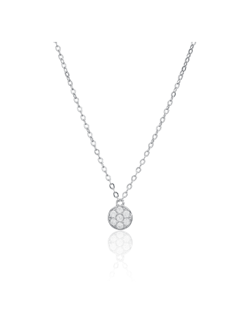 EYE CANDY Collier "RUND" in Silber aus Sterling-Silber