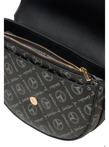 Carlo Colucci Schultertasche di Lullo in Schwarz