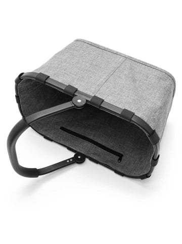 Reisenthel Carrybag - Einkaufskorb (cord dark matcha) in twist silver