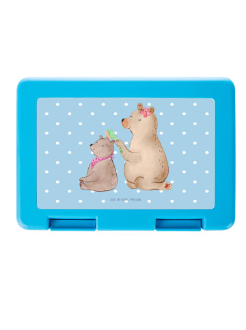 Mr. & Mrs. Panda Aufbewahrungsbox Bär Kind ohne Spruch in Blau Pastell