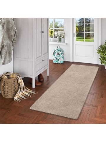 Snapstyle Hochflor-Teppich Palace in taupe
