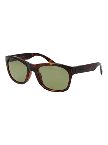 Serengeti Unisex Sonnenbrillen Rechteck Braun