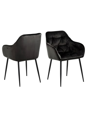 ebuy24 Esszimmerstuhl Bruks Braun 2er Set