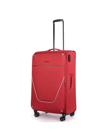 Stratic Strong 4 Rollen Trolley L 78 cm mit Dehnfalte in redwine