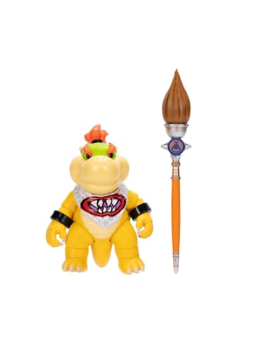jakks Pacific Super Mario Galaxy-Film: Bowser Jr.12,7 cm Actionfigur + Zubehör lizenziert 3+