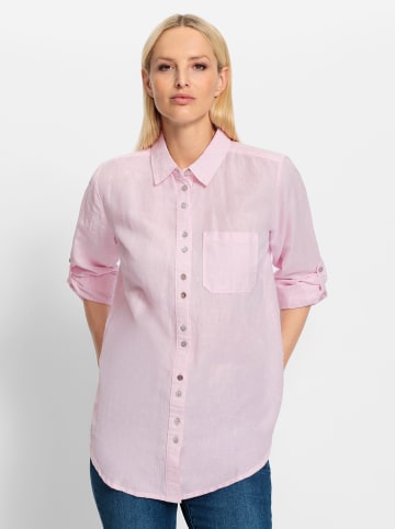 Heine Hemdbluse in hellrosé