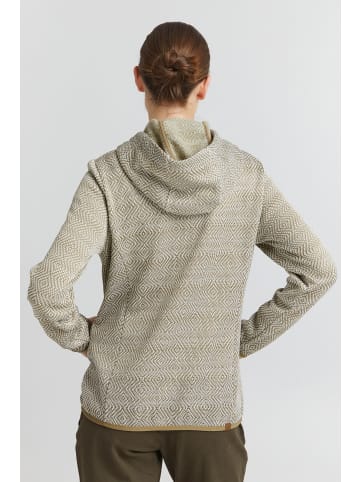 Oxmo Fleecejacke Pebbles in Natur