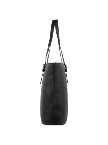 Bugatti Bella Shopper Tasche Leder 47 cm Laptopfach schwarz