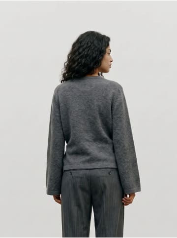 Vero Moda Strickjacke in Dark Grey Melange