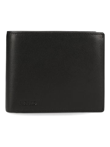 PICARD Tennessee1 Geldbörse RFID Schutz Leder 11.5 cm in schwarz