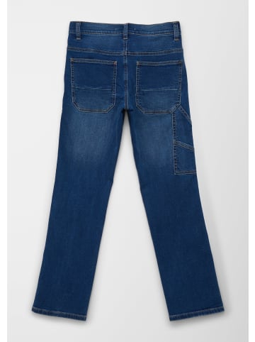 s.Oliver Jeans-Hose lang in Blau