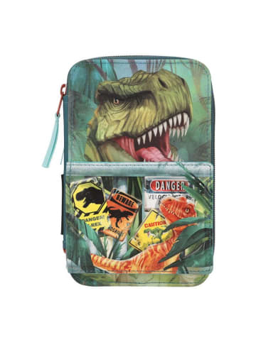 Depesche Federtasche Danger Dino World 21 x 13 x 7,5 cm bunt in bunt