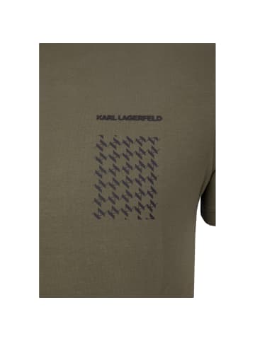 Karl Lagerfeld T-Shirt 755034 in dunkelgruen