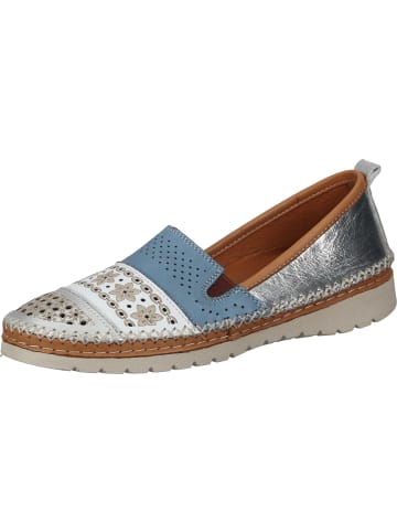 manitu Sportliche Ballerinas in silber