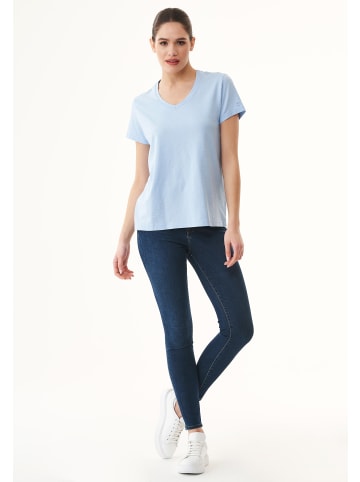 Organication T-Shirt "WCASUAL002" in Puderblau
