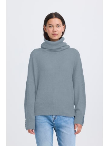 ICHI Langarm IHKAMARA Loose fit in Blue Mirage