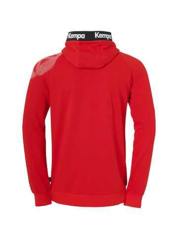 Kempa Kapuzenjacke Core 26 Kids in rot