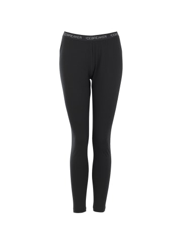 icebreaker Leggings 200 Oasis in Schwarz