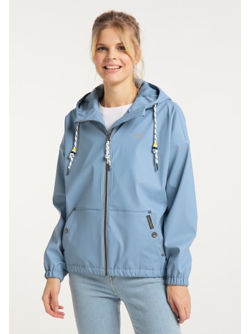 Schmuddelwedda Regenjacke in Denimblau