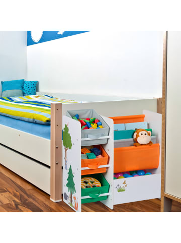 relaxdays Kinderregal in Bunt - (B)64 x (H)64 x (T)30 cm