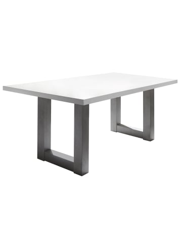 58 aufm Kessel ESSZIMMERTISCH Eila 4 200 x 100 x 75 Esstisch Graphit/Weiß Matt Lack