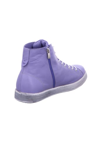 Andrea Conti Stiefeletten/Boot in lila
