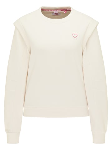 myMo Damen Sweater in Creme