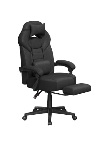 SONGMICS Bürostuhl Cathy in Schwarz - (B)70 x (H)134 x (T)70 cm