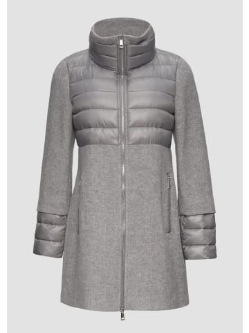 s.Oliver Outdoor-Mantel in 9400_grau meliert
