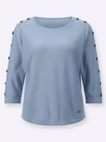 WITT WEIDEN 3/4 Arm-Pullover in bleu