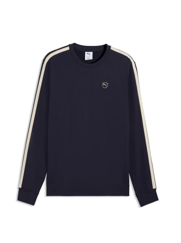 Puma Ess Elevated Crew Sweatshirt in Dunkelblau
