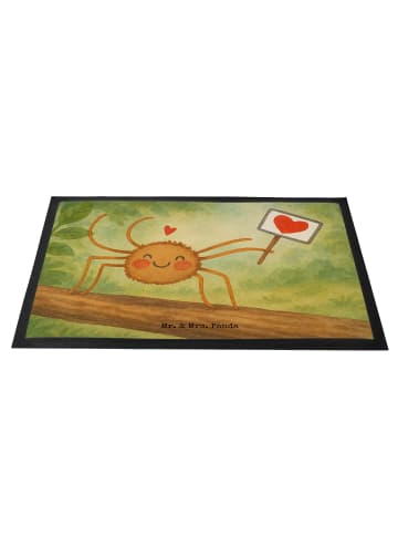 Mr. & Mrs. Panda Schmutzfangmatte Spinne Agathe Motivation Desig... in Weiß