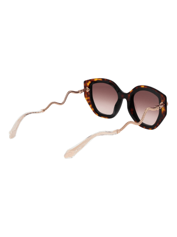 Roberto Cavalli Frauen Sonnenbrille Schmetterling Schwarz