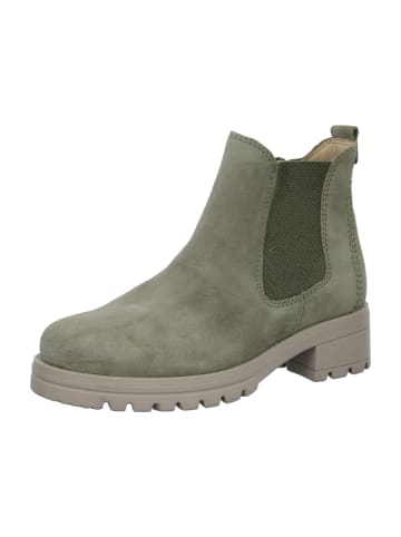 Gabor Comfort Chelsea Boots in Grün