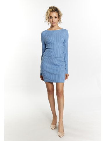 myMo at night Damen Rückenfreier Pullover in Blau