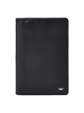 Golden Head Polo Geldbörse RFID Leder 11,5 cm schwarz