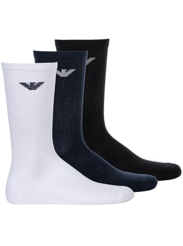 Emporio Armani Socken 3er Pack in Mehrfarbig