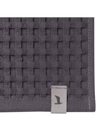 Möve Seiftuch Piquée in graphite