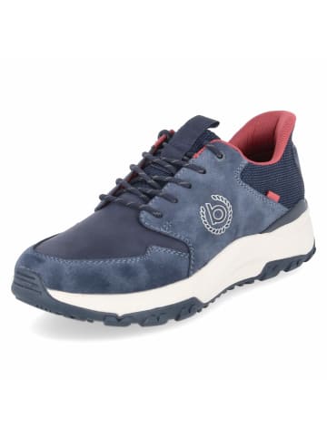 Bugatti Low Sneaker in blau
